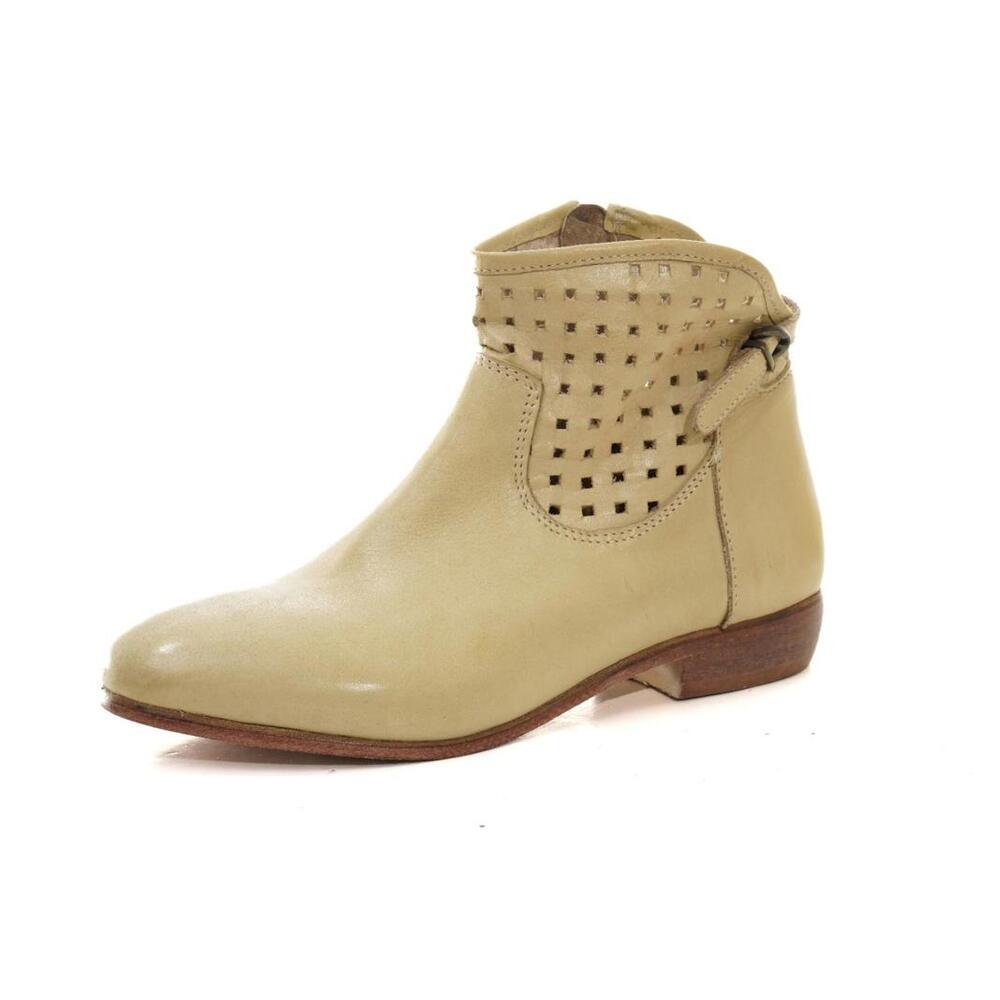 Catherine Malandrino Leather cut out Booties Women's Sz EU 39 / US 8 - 8.5 Shoes